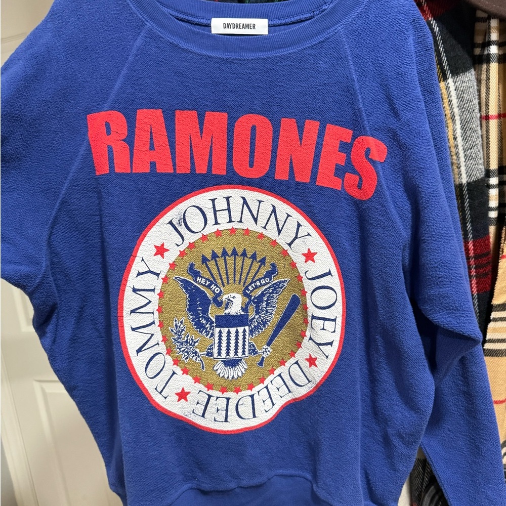 *NOT FOR SALE* Daydreamer Blue Ramones Graphic Sweatshirt